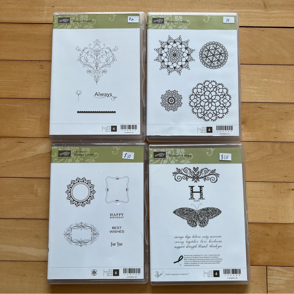 Lot of Stampin’ Up stamp sets